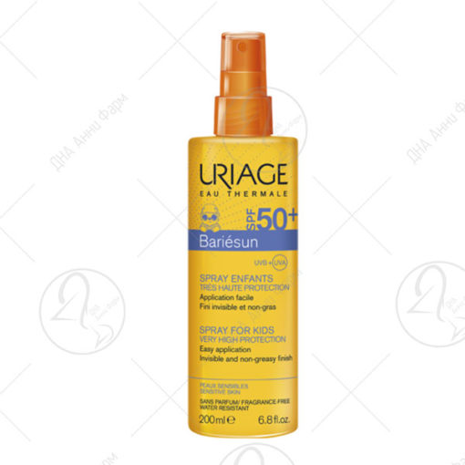 URIAGE PRO BARIESUN KIDS SPF50+ спреј 200ml