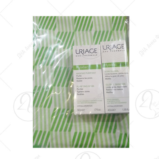 URIAGE сет HYSEAC 3-REGUL + маска 50ml + несесер