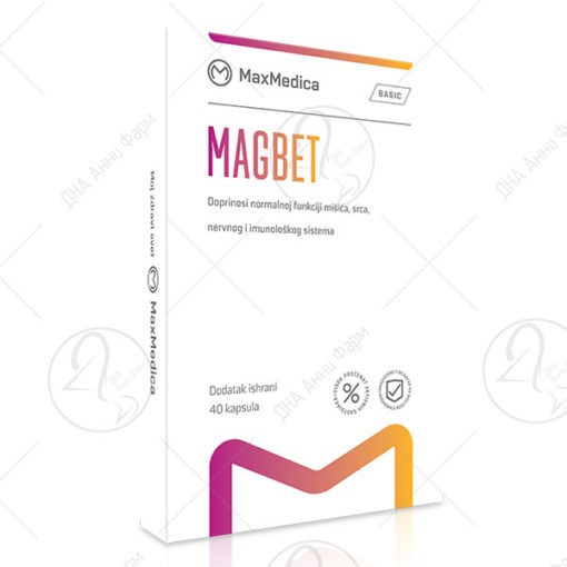 MAXMEDICA МАГБЕТ/40 капсули