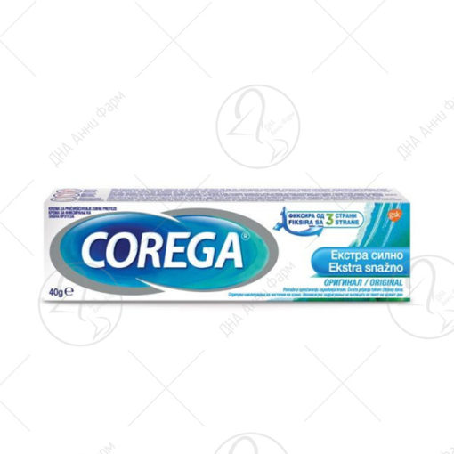 COREGA EXTRA STRONG 40g крем за фиксација на протези