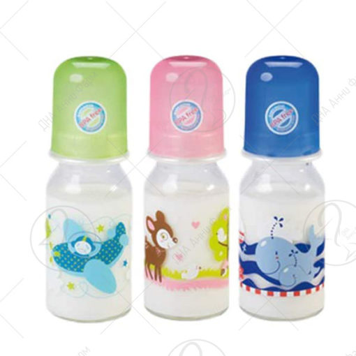BEBI NOVA 44605 декорирано стаклено шише 125ml