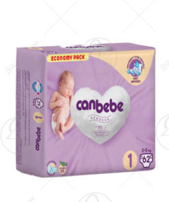 CANBEBE 1/ 2-5 kg /62 пелени