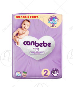CANBEBE 2/ 3-6 kg/ 52 пелени