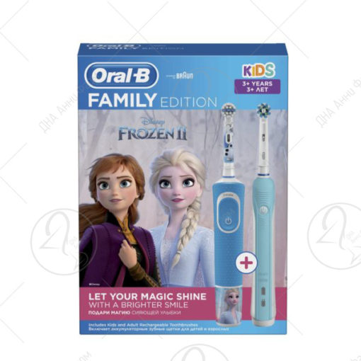 ORAL B FROZEN FAMILY 1+1електрична четка