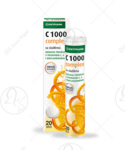 DIETPHARM Витамин C-1000 х20 шумливи таблети