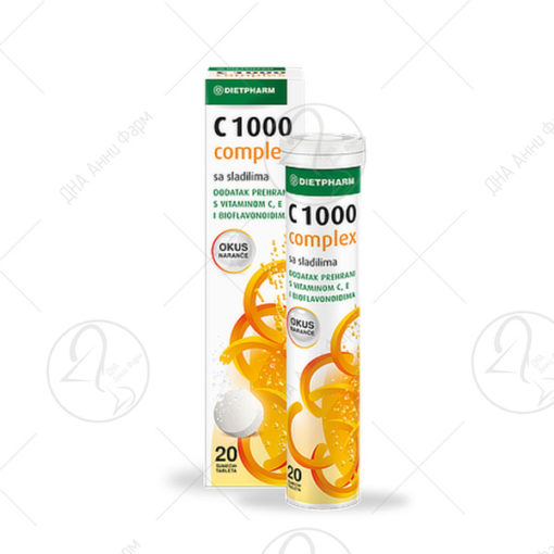 DIETPHARM Витамин C-1000 х20 шумливи таблети