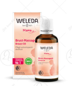 Weleda Масло за масажа на гради при лактација, 50ml