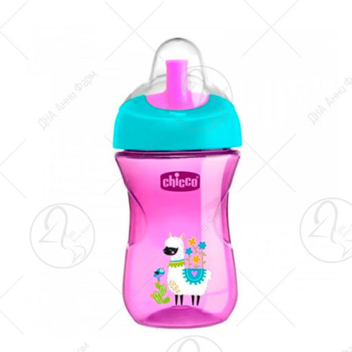 CHICCO ЧАША ПЛАСТИЧНА 12М+ ADVANCED CUP РОЗЕ 200ml