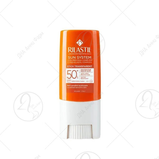 RILASTIL SUN транспарентен стик SPF50+