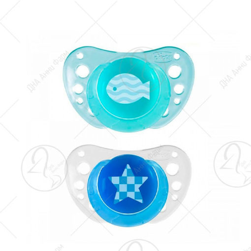 CHICCO ЛАЖАЛКА СИЛИКОН AIR СИНА 06-16М 2ПАР.