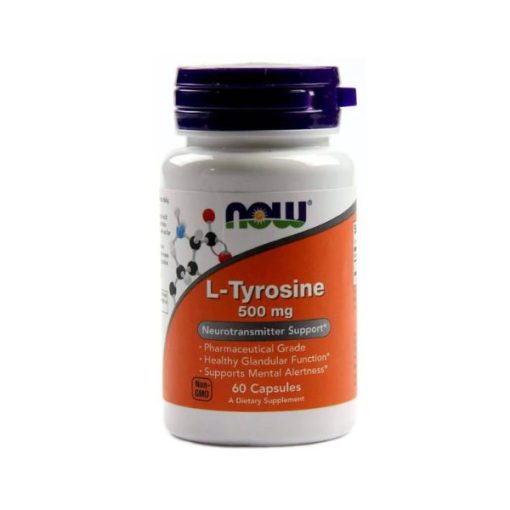 NOW L-THYROSINE 500mg / 120 капсули