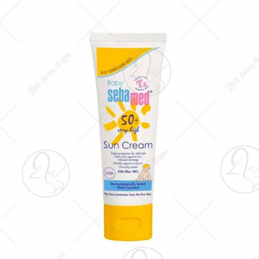 SEBAMED БЕБЕ КРЕМ СО ЗАШТИТА ОД СОНЦЕ SPF 50+ 75ml