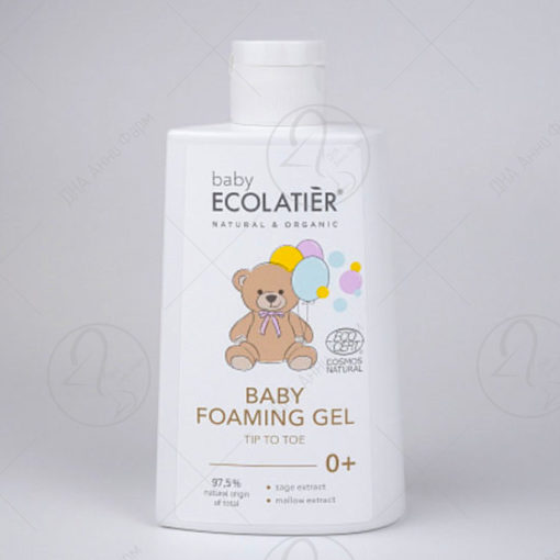 ECOLATIER BABY FOAMING GEL 0+/ гел за туширање 250ml