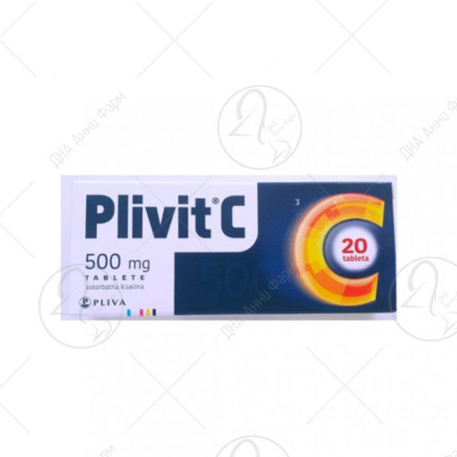 PLIVIT C 500mg/ 60 таблети