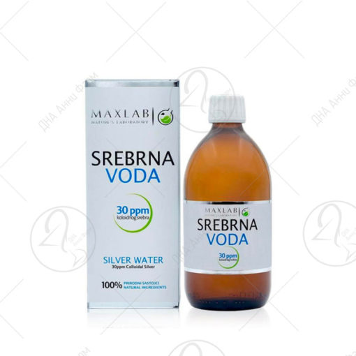 СРЕБРЕНА ВОДА 15ppm 500 ml