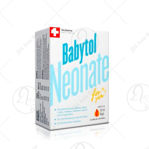 Babytol Neonate Капки за предвремено родени новороденчиња, 10 ml