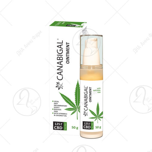 CANABIGAL® Маст 125 mg CBD/50 g 