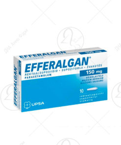 EFFERALGAN Suppositories 10x 150mg