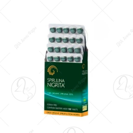 DOC PHARMA Спирулина NIGRITA x120 таблети