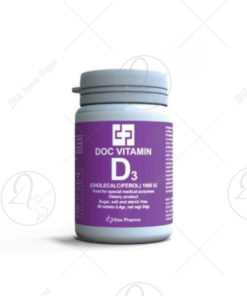 DOC PHARMA Витамин D3 1000IE x60 таблети