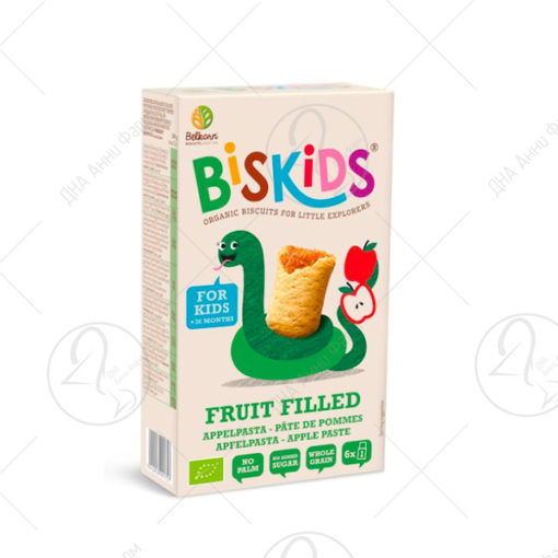 BISKIDS со паста од јаболка за 36+ месеци