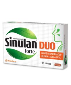 SINULAN DUO FORTE 15 таблети