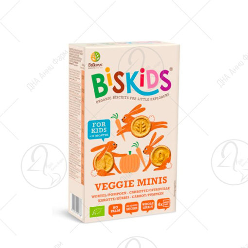 BISKIDS со морков и тиква за 36+ месеци