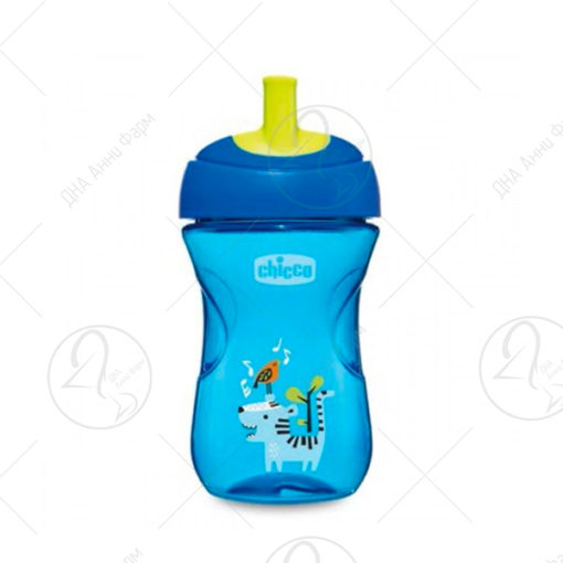 CHICCO Сина чаша 12+ ADVANCE CUP 266ml