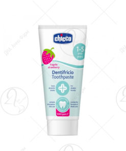CHICCO Паста за заби јагода со флуор 1-5 години