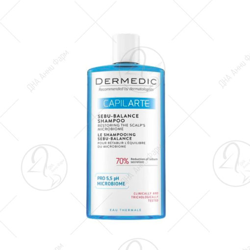 DERMEDIC CAPILARTE Шампон за масна коса 300ML