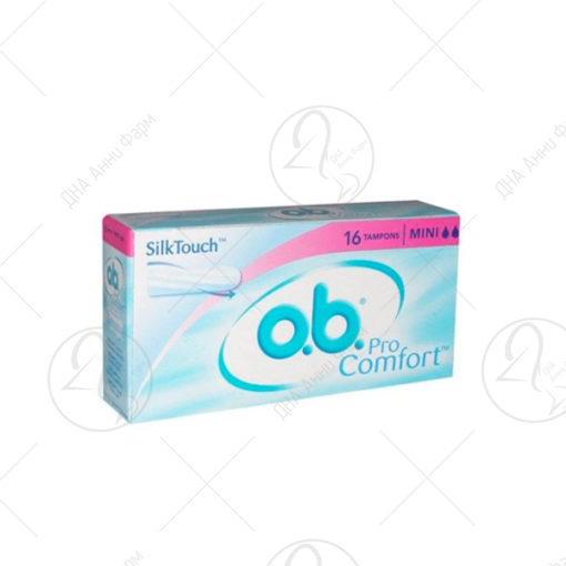 O.B. Тампони „ProComfort“ Мини 16/1