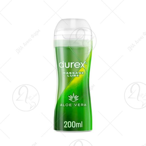DUREX Play Massage - 2 во 1 Лубрикант со алое вера 200ml