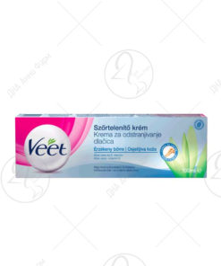 VEET Крем за депилација сензитив - плав, 100 мл