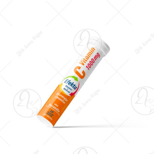 EFEKTA Шумливи таблети Витамин Ц 1000mg x20