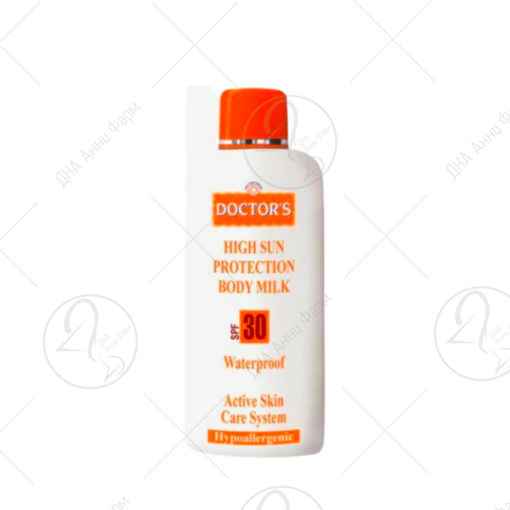 DOCTOR'S Млеко за сончање spf30, 300ml