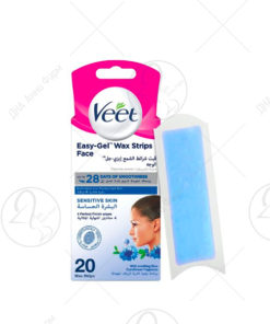VEET Ладен восок ленти за депилација на лице, 20 мали ленти