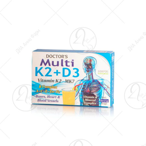 DOCTOR'S MULTI K2+D3 Инстант - цена на кеса