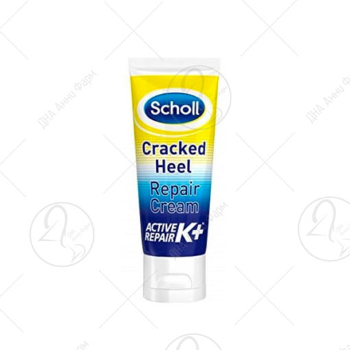 Scholl крем за испукани пети АР+К 60мл