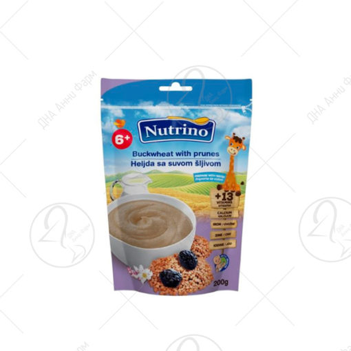 NUTRINO млечка каша хељда и сува слива 200g