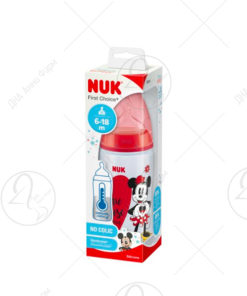 NUK Шише Мини Маус 6-18 месеци 300ml