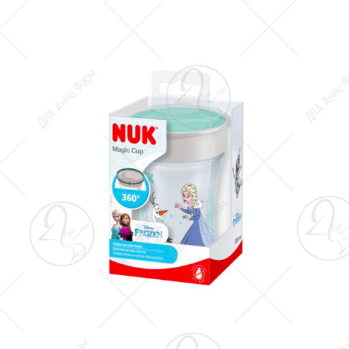NUK Некапечка чашка „Magic Cup FROZEN/OLAF“ 8+ месеци
