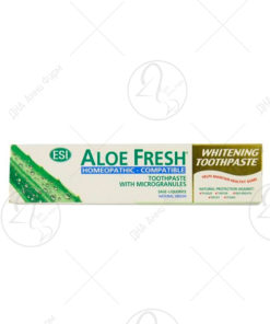 ESI Aloe Fresh Хомеопатска паста за белеење заби 100 мл
