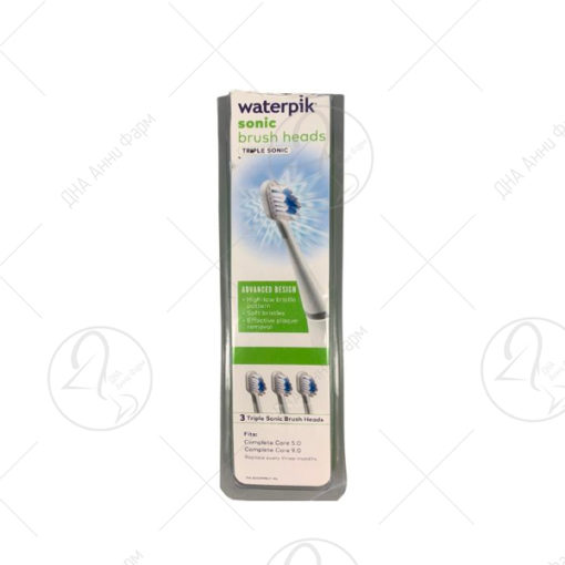 Waterpik Triple Sonic® резервна глава за четка за модел ST-01 и WP 861