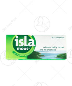 ISLA moos lozanges за сува кашлица и грло x30