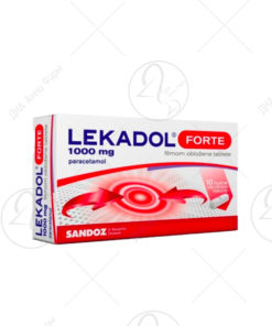 Lekadol Forte таблети за возрасни, 10 таблети x 1000mg