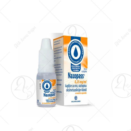АЛКАЛОИД НАЗОПАС 0.25mg - 10 ml