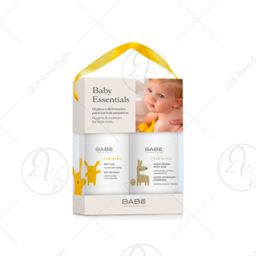 BABE BABY BOX COFFRET Гел за туширање и Хидратантно млеко