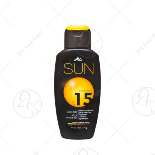 Lea SUN млеко за сончање SPF15
