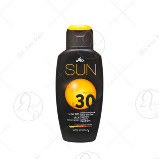 Lea SUN млеко за сончање SPF30