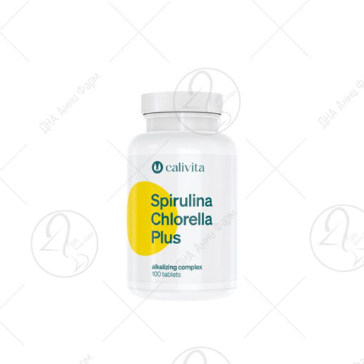 CALIVITA Спирулина Chlorella PLUS x100 таблети